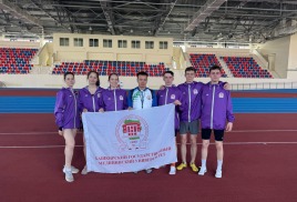 Сборная БГМУ  заняла 1 место по многоборью ГТО