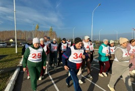Наши самые активные и жизнерадостные посетители вышли на старт выполнения нормативов ГТО!